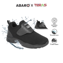 ABARO X TERAS W2361N DryTech + NameTech School Shoes/Kasut Sekolah Kalis Air/Kasut Unsex/Kasut Tulis Nama